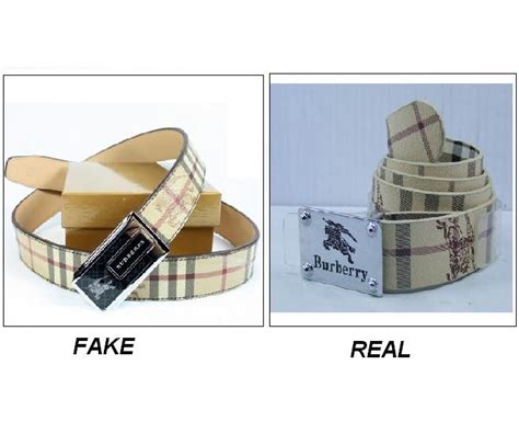 burberry belt real vs fake|do all burberry buttons say.